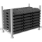 Stackable pallet | for base plates | galvanized